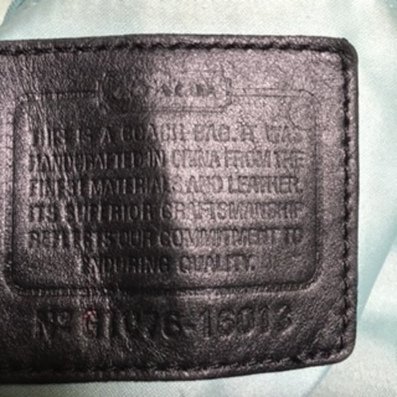 Coach Kristin Patent Leather Hobo / Crossbody Bag - Picture 17 of 17